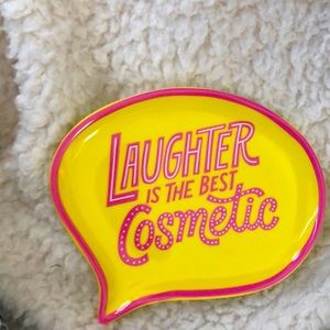 Benefit San Francisco small dish yellow and pink